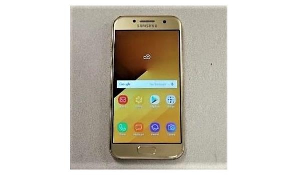 smartphone SAMSUNG, type GALAXY A3, Android 7.0, cap 16Gb, met gebruikssporen, zonder lader