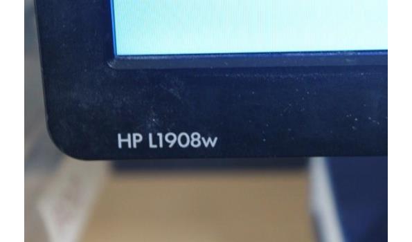 pc HP, Pro, Intel Core i5 met tft-scherm HP L1908w, paswoord niet gekend