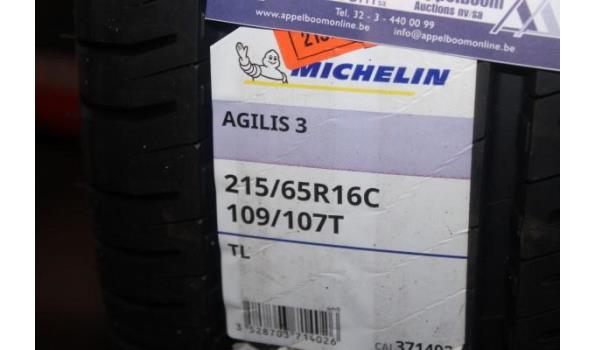 2 nieuwe banden MICHELIN 215/65 R16C 109/107T