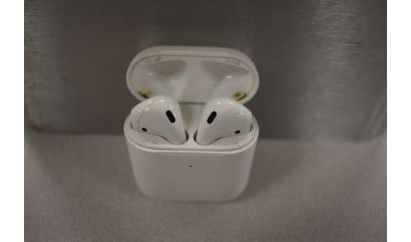 wireless earphones APPLE,  Airpods met oplaadcase, zonder kabels, werking niet gekend