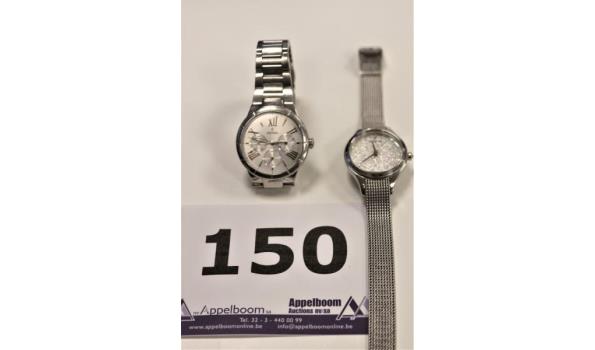 2 horloges FESTINA F16716 en F20336, werking niet gekend, gebruikssporen