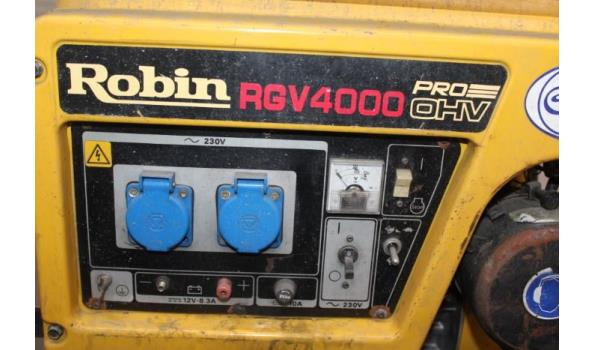 generator ROBIN RGV4000, werking niet gekend (005-048)