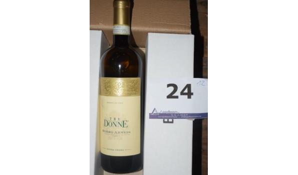 12 flessen à 75cl wijn TRE DONNE, Roero Arneis, Donna Chiara, 2022, 13,5%
