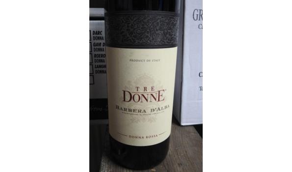 15 flessen rode wijn Tre Donna Barbera D