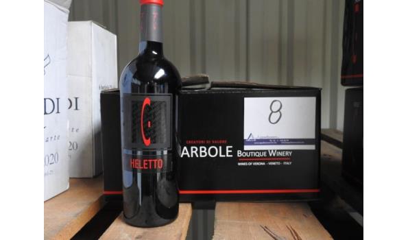 6 flessen rode wijn CARBOLE, Heletto 2013