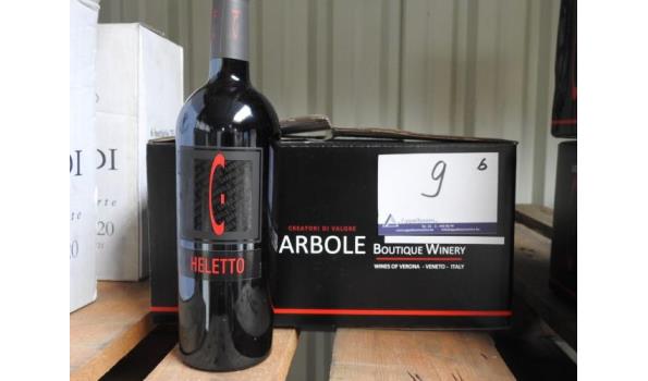 6 flessen rode wijn CARBOLE, Heletto 2013
