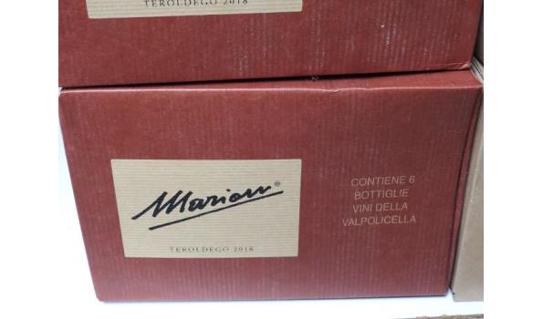 6 flessen rode wijn MARION Terodego 2018