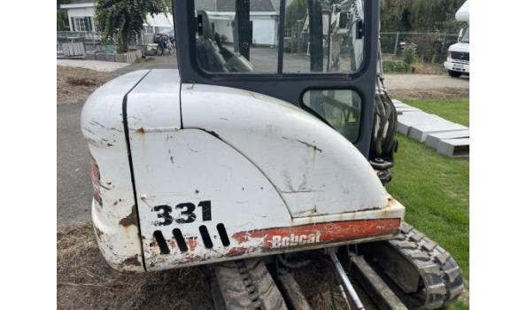 Graafmachine BOBCAT, type 331**G, sn 234316319, bj 2006 ...