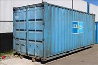 materiaal container afm plm 6x2.5m, vv hijshaak | Appelboomonline.be
