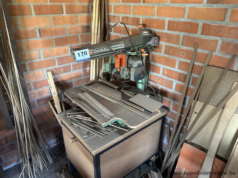 Radiaalzaagmachine DEWALT Power Shop, stationair model