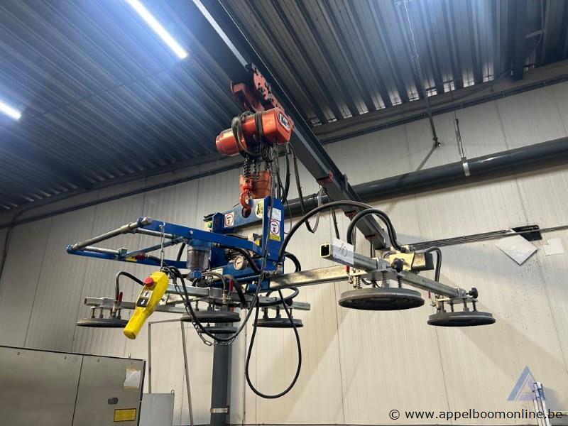 Vacuümheffer met een maximale horizontale hefcapaciteit van 1000 kg
