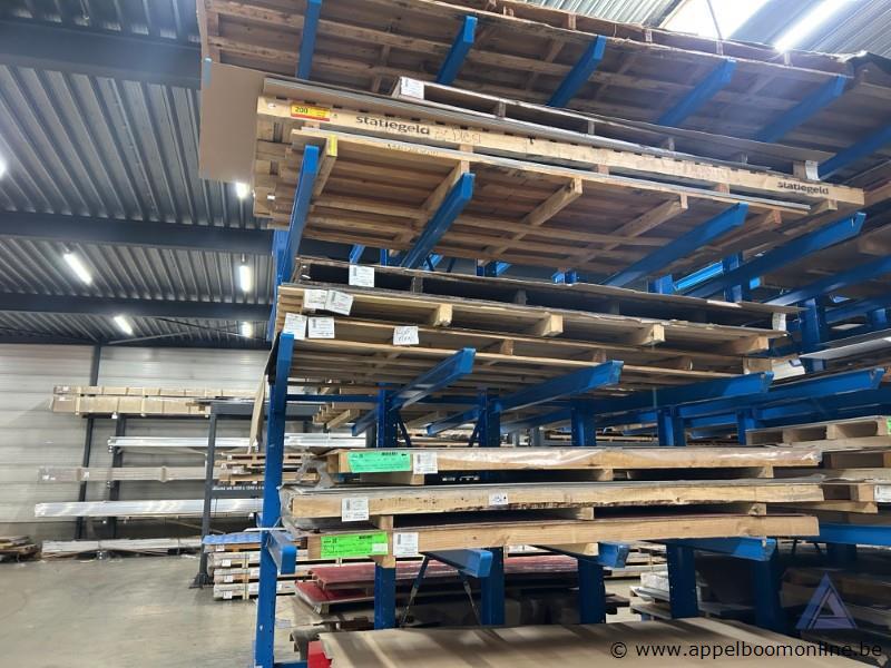 Lot diverse aluminium composiet- en kunststofplaten wo ALUCOIL