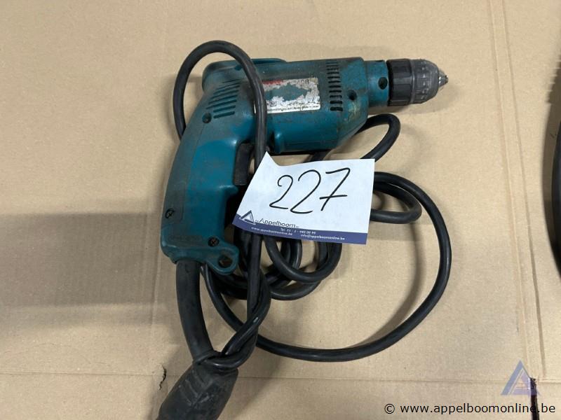 Elektrisch boormachine MAKITA – kavel bij Appelboom