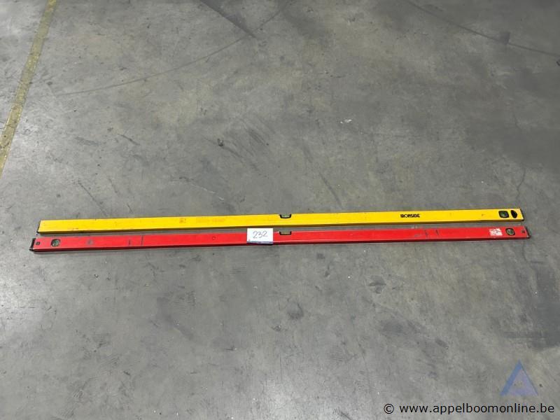 2 waterpassen, wo. IRONSIDE – kavel bij Appelboom