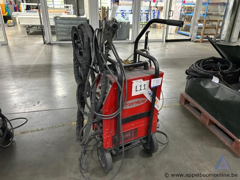 Lasapparaat Fronius Magic Wave 2000, 200-240 V, inclusief kabels en slangen – kavel bij Appelboom