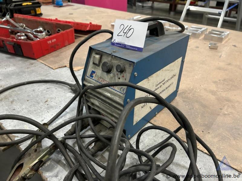 Lasapparaat ELEKTRO 160 – kavel bij Appelboom