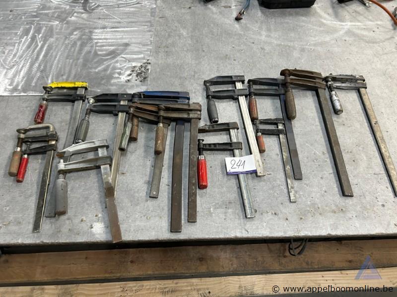 12 diverse lijmklemmen