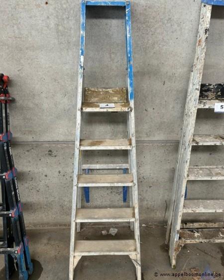Aluminium trapladder Solide, 5 treden – kavel bij Appelboom
