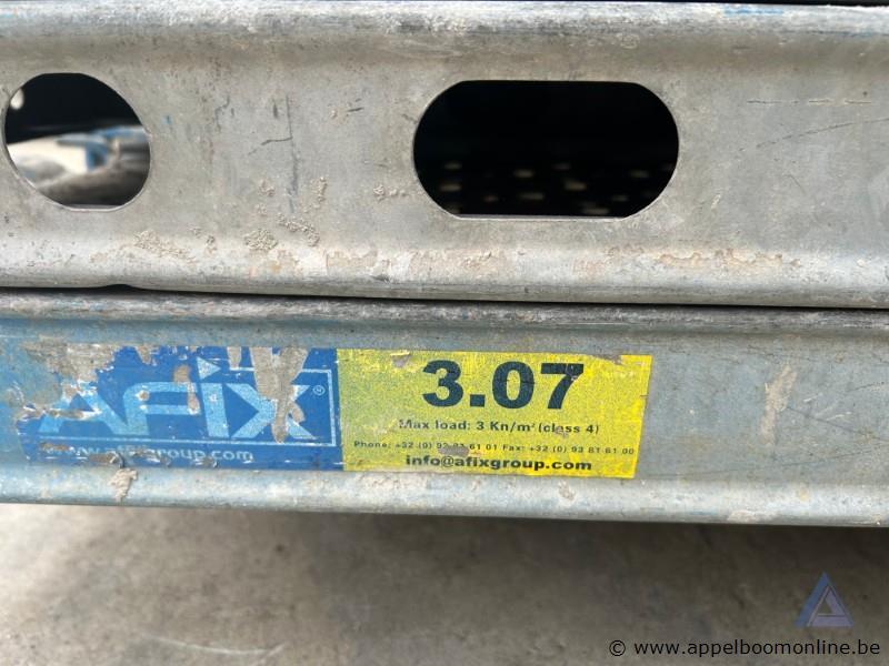 20 steigerplanken AFIX, maximale belasting 3 kN/m², 3.07m lengte – foto 4 – kavel bij Appelboom