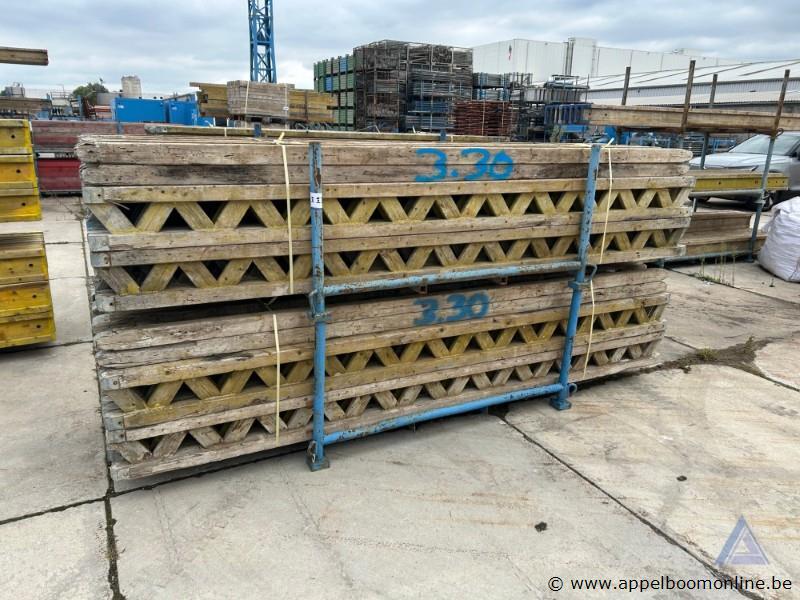 52 diverse H-balken – kavel bij Appelboom