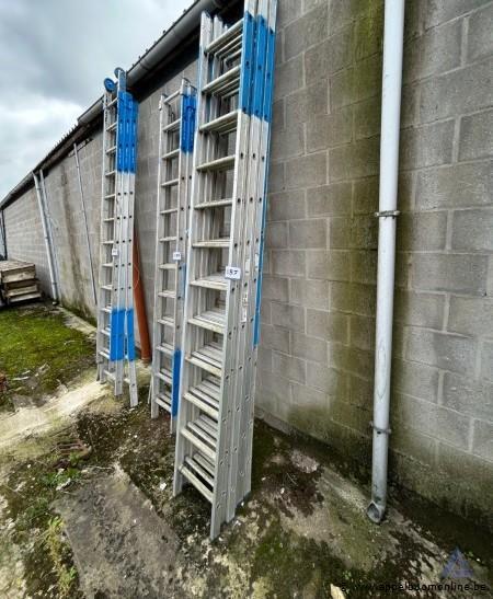 6 aluminium ladderelementen – kavel bij Appelboom
