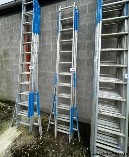 aluminium ladder 3x11 sporten – kavel bij Appelboom