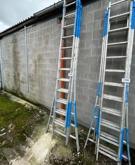 aluminium ladder 3x12 sporten – kavel bij Appelboom