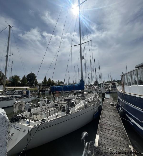 Pleziervaartuig RUSHCUTTER, zeilboot Cortessa 43, 13,07m - 3.85m - 2.25m, composiet, 1 mast, bj 1982, S0403408215, Sole motor 40.5Kw – foto 10 – kavel bij Appelboom