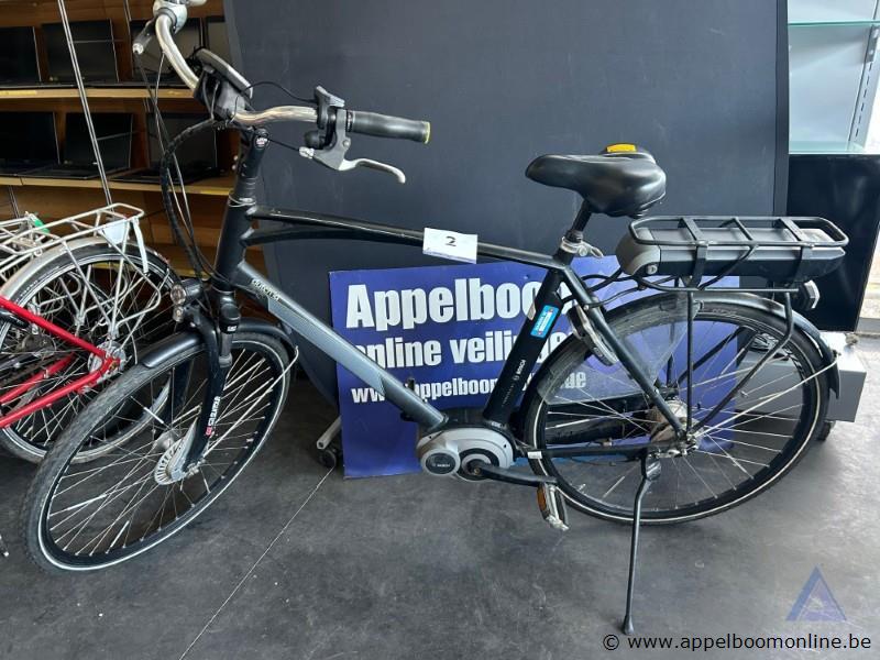 Elektrische fiets dutchid TOUR, batterij Bosch PowerPack 400, 400 Wh, geen sleutel, nummer 702-299, BH0E1401711, werking niet gekend – kavel bij Appelboom