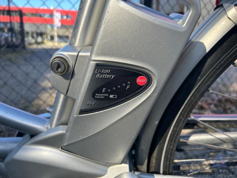 Elektrische fiets, batterij Li-Ion Battery, 36V, met sleutel, nummer 702-038, werking niet gekend – foto 3 – kavel bij Appelboom
