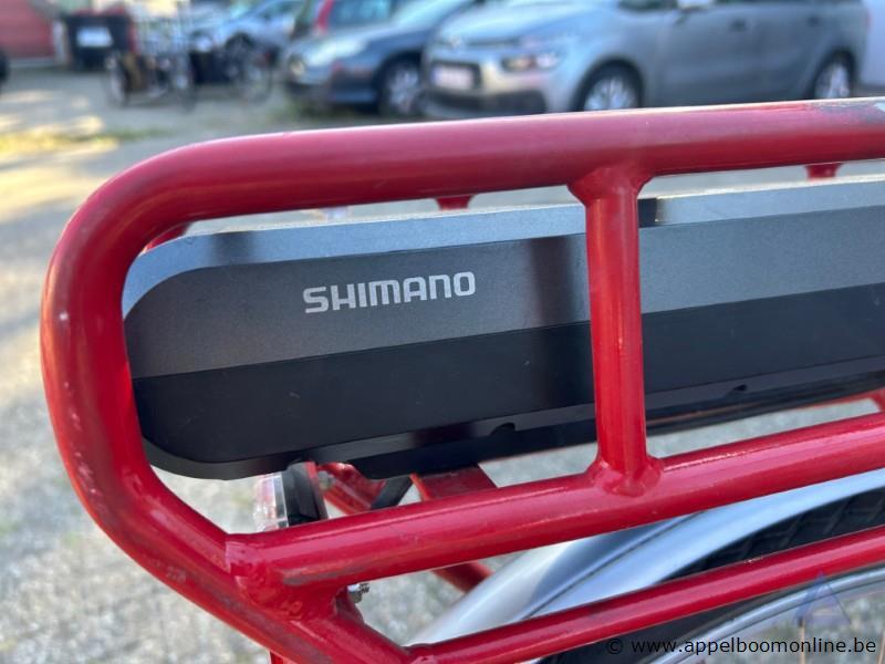 Elektrische fiets SHIMANO, batterij Shimano, met sleutel, nummer 702-21T, werking niet gekend – foto 3 – kavel bij Appelboom