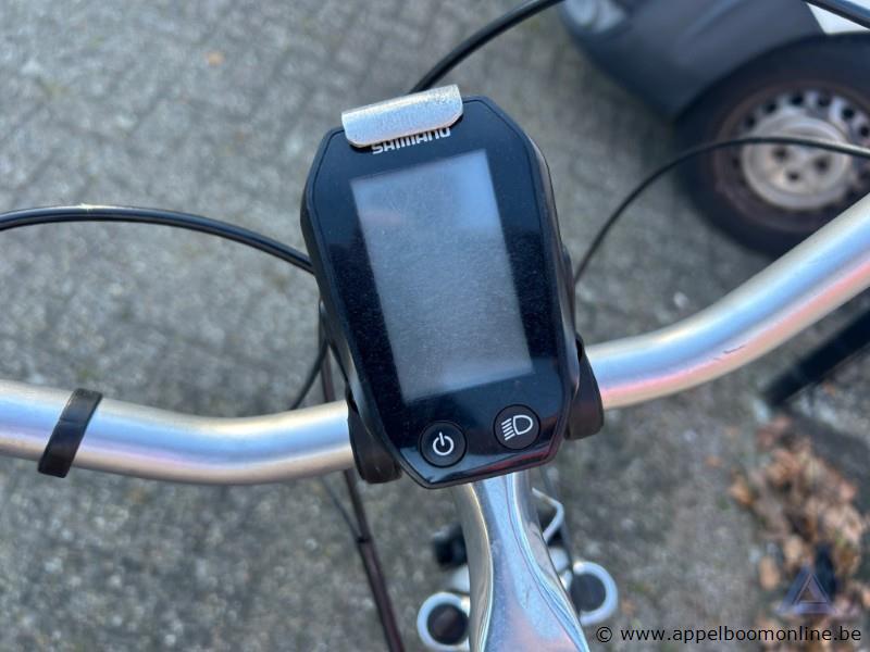 Elektrische fiets SHIMANO, batterij Shimano, met sleutel, nummer 702-21T, werking niet gekend – foto 5 – kavel bij Appelboom