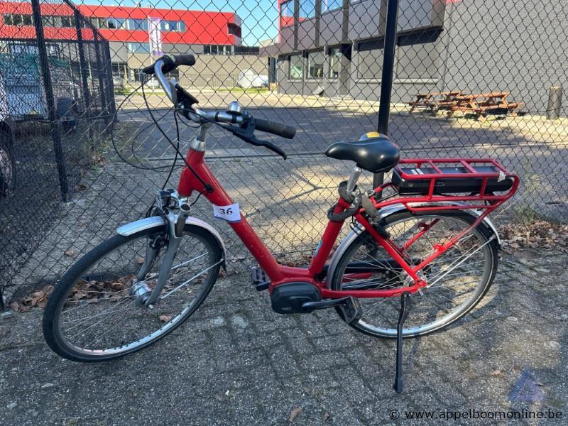 Elektrische fiets SHIMANO, batterij Shimano, met sleutel, nummer 702-21T, werking niet gekend – kavel bij Appelboom