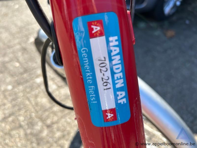 Elektrische fiets SHIMANO, met sleutel, nummer 702-261, met latder, werking niet gekend – foto 6 – kavel bij Appelboom