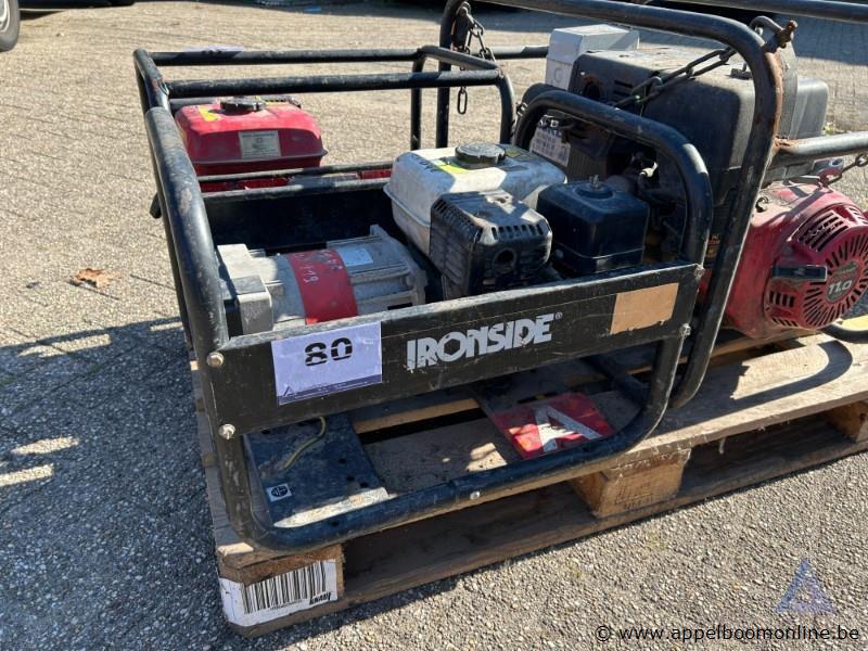 Stroomgenerator IRONSIDE, met Sincro EP 2.2 generator, 3.0 kW, Werking niet gekend, serienummer 61111080CA212 – foto 2 – kavel bij Appelboom