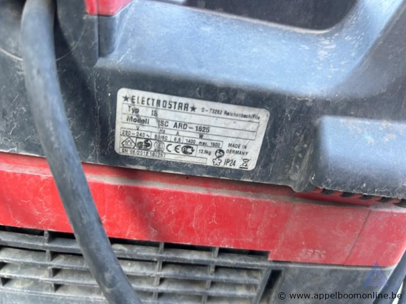 Industriële stofzuiger Starmix ISC ARD-1625, 1,6 kW, 230 V, Serienummer 06/2012 18/257. Werking niet gekend – foto 4 – kavel bij Appelboom