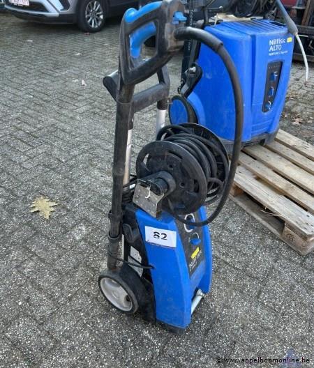Hogedrukreiniger Nilfisk P 160.2-15 X-TRA, 3.3 kW, 230 V, inclusief slanghaspel, serienummer 15228645/18/2012. Werking niet gekend – foto 2 – kavel bij Appelboom