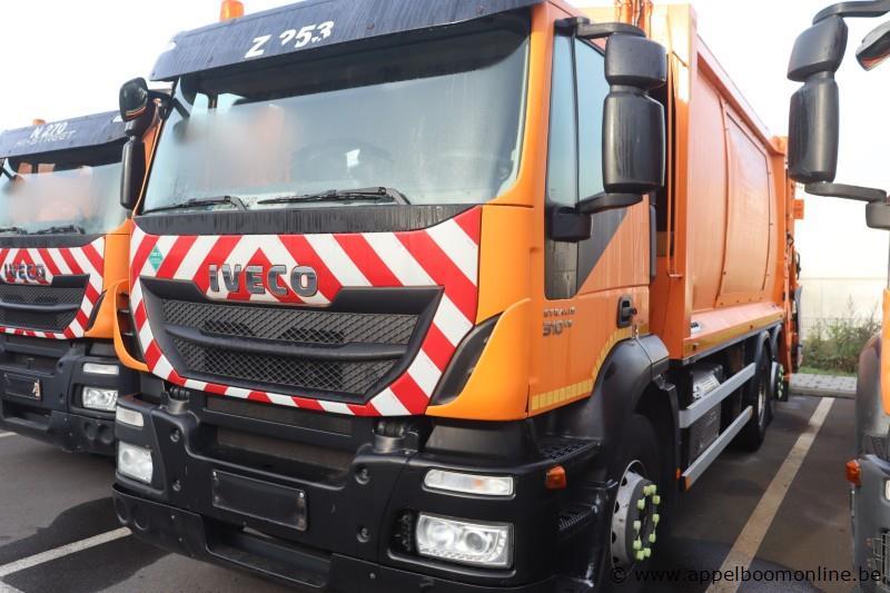 huisvuilwagen IVECO 2Y3C, Pusher 4000, datum 1ste inschr 20/03/2015, chassisnummer WJME2NNH600305606, km laatste keuring 98,639, WJME2NNH60C305656,… – foto 7 – kavel bij Appelboom