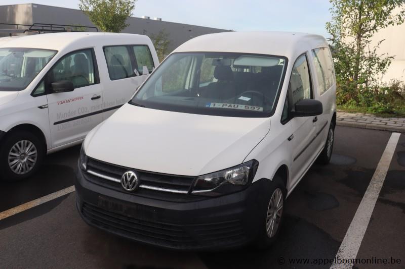 stationwagen VOLKSWAGEN Caddy, datum 1ste inschr 24/5/2016, chassis nr WV2ZZZ2KGX139361, km-stand 37626, benzine, EURO 6b – foto 2 – kavel bij Appelboom
