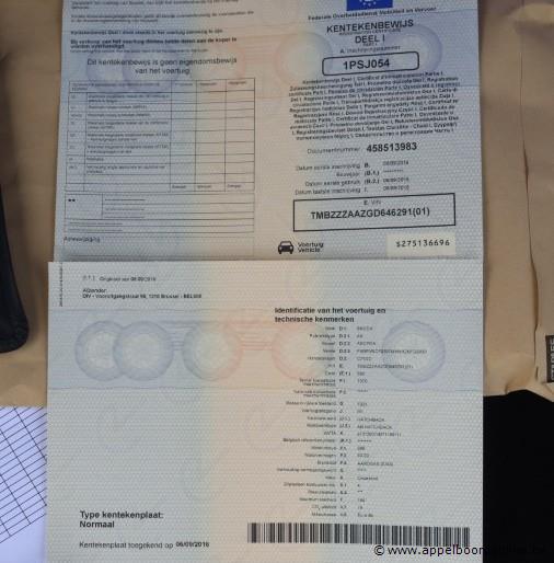 hatchback SKODA Citigo, datum 1ste inschr 6/9/2016, chassis nr TMBZZZAAZGD646291, km-stand 17482, Euro 6b, schade rondom, mogelijks platte batterij – foto 10 – kavel bij Appelboom