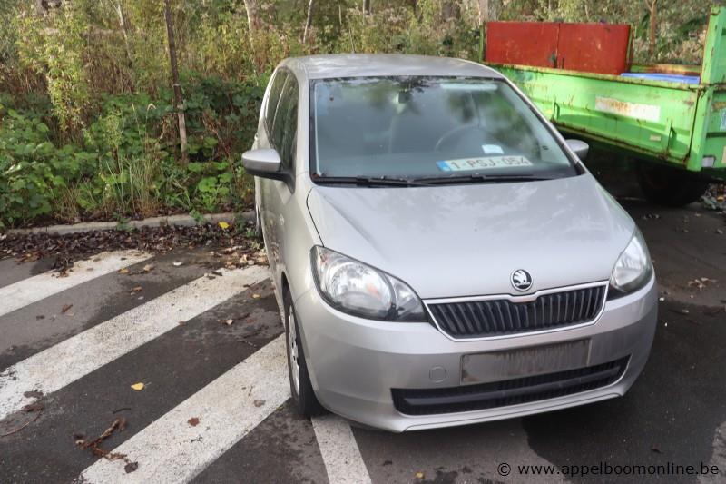 hatchback SKODA Citigo, datum 1ste inschr 6/9/2016, chassis nr TMBZZZAAZGD646291, km-stand 17482, Euro 6b, schade rondom, mogelijks platte batterij – kavel bij Appelboom