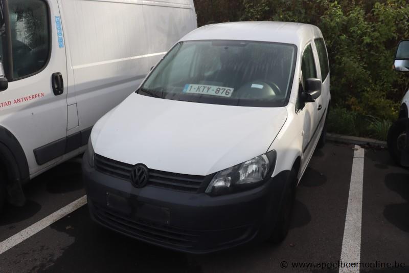 lichte vrachtwagen VOLKSWAGEN Caddy, datum 1ste inschr 19/11/2013, chassisnr WV1ZZZ2KZEX062488, km-stand 67558, Euro 5, schade rondom – foto 2 – kavel bij Appelboom