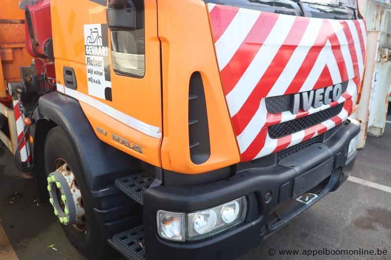 kraanwagen IVECO 190EL, datum 1ste inschr 17/8/2011, chassis nr ZCFA1VJ0402581184, diesel, EURO 5, TTM 19000kg, vv kraan HMF RCL 5300 (defect), km-… – foto 7 – kavel bij Appelboom
