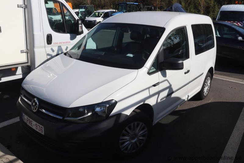 stationwagen VOLKSWAGEN Caddy, datum 1ste inschr 29/08/2016, km-stand 51648, chassisnr WV2ZZZ2KZHX027834,CNG, EURO 6b schade rondom – kavel bij Appelboom