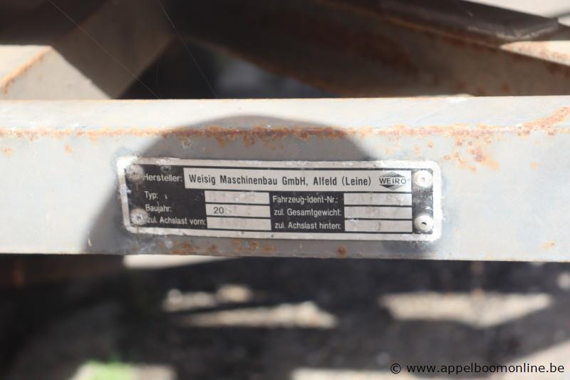 werfwagen WEISIG – foto 4 – kavel bij Appelboom