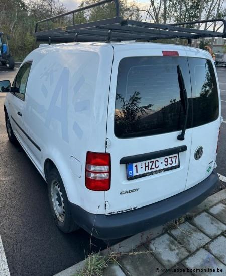 Lichte vrachtwagen VOLKSWAGEN Caddy, WV1ZZZ2KZFX080950, 1e insch 2014-11-04, 34446km, 1984cm³, 80kW, aardgas (CNG), manueel, euro 5b, mtm 2230kg, t… – kavel bij Appelboom
