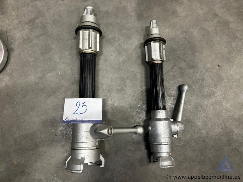 Lot straalpijpen AWG, DIN-norm, types duits 45 en duits 70 dsp – foto 2 – kavel bij Appelboom
