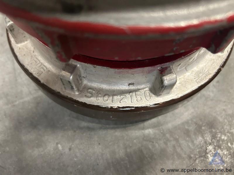 Metalen overgangsstukken, merk AWG. Diverse types en maten, waaronder 150 dsp-storz en 110 storz - 110 dsp – foto 3 – kavel bij Appelboom