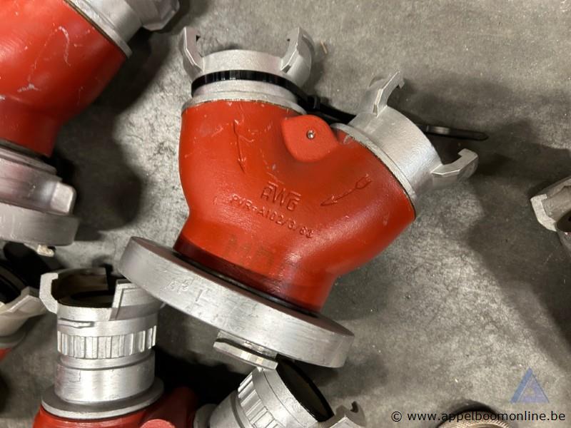 Metalen verdeelstukken met Storz-koppelingen – foto 3 – kavel bij Appelboom