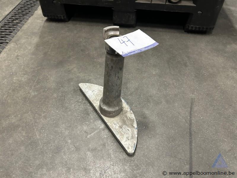 Metalen waterschild 45 dsp – foto 2 – kavel bij Appelboom